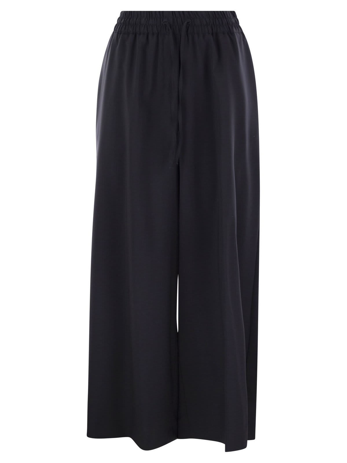 Shop Weekend Max Mara Max Mara Weekend Elmo Loose Fitting Pants In Navy