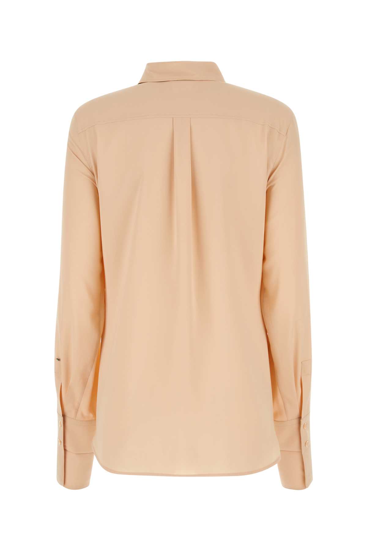 Sportmax Pastel Pink Yen Long-sleeve Shirt In Cipria