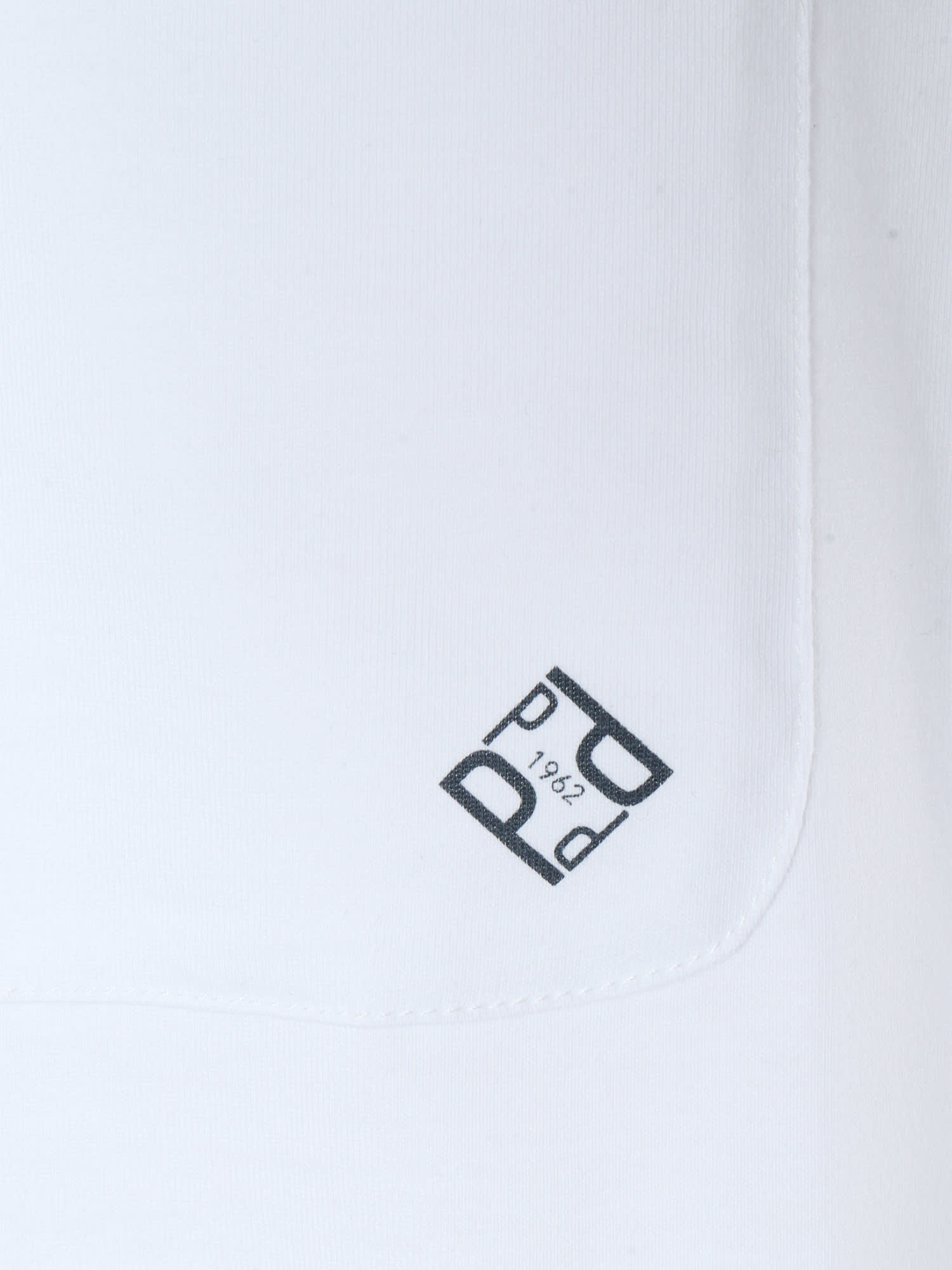 Shop Peserico White T-shirt With Pocket