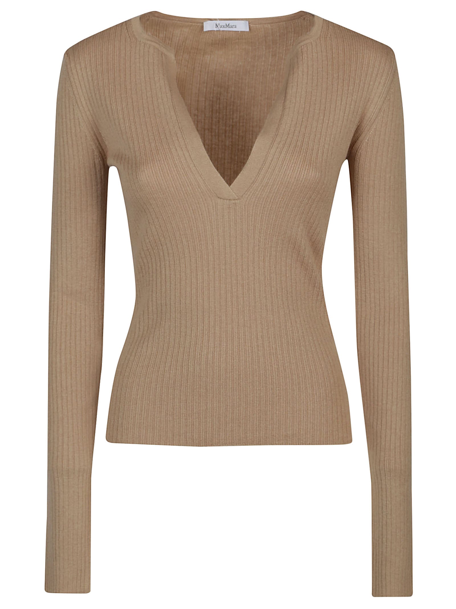 Shop Max Mara Urlo Sweater In Avena