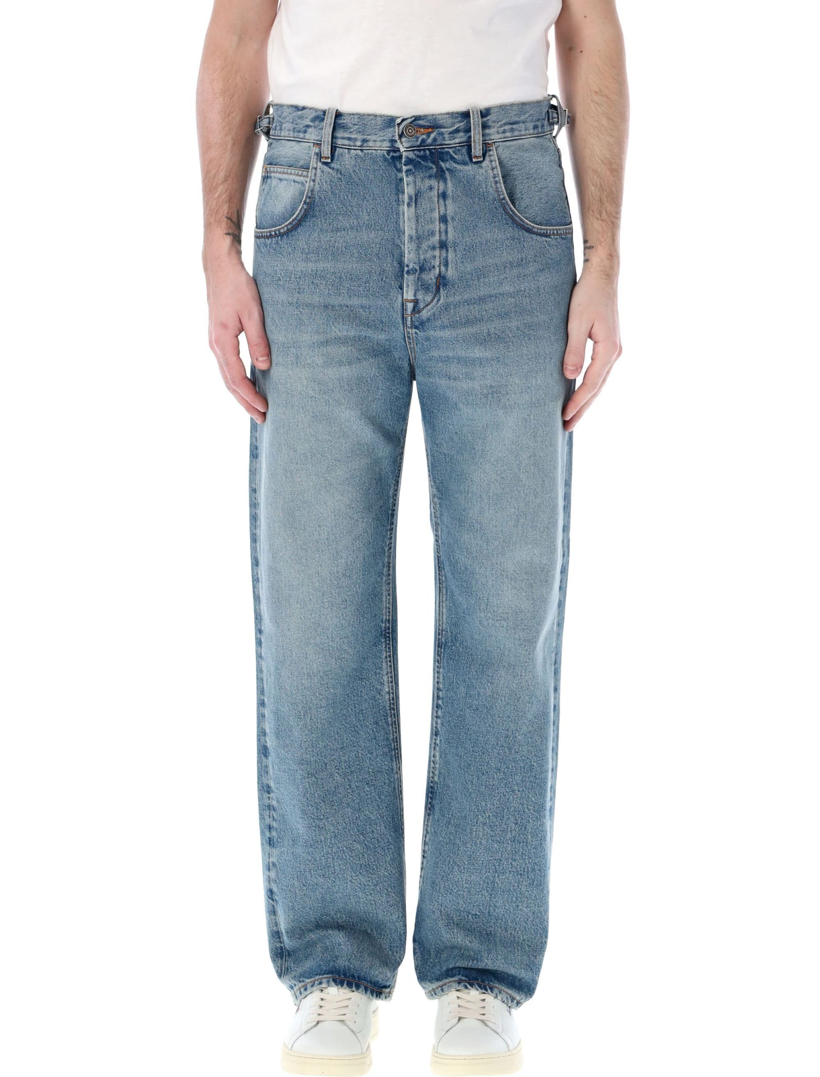 Shop Haikure Logan Jeans In Eolie Blue