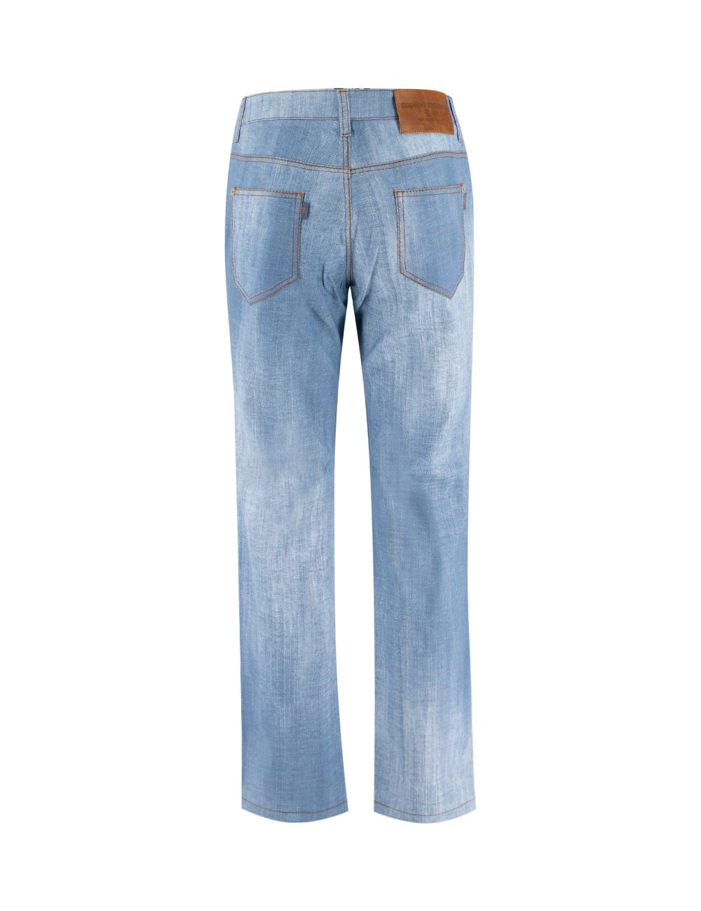 Shop Ermanno Scervino Trousers In St.jeans