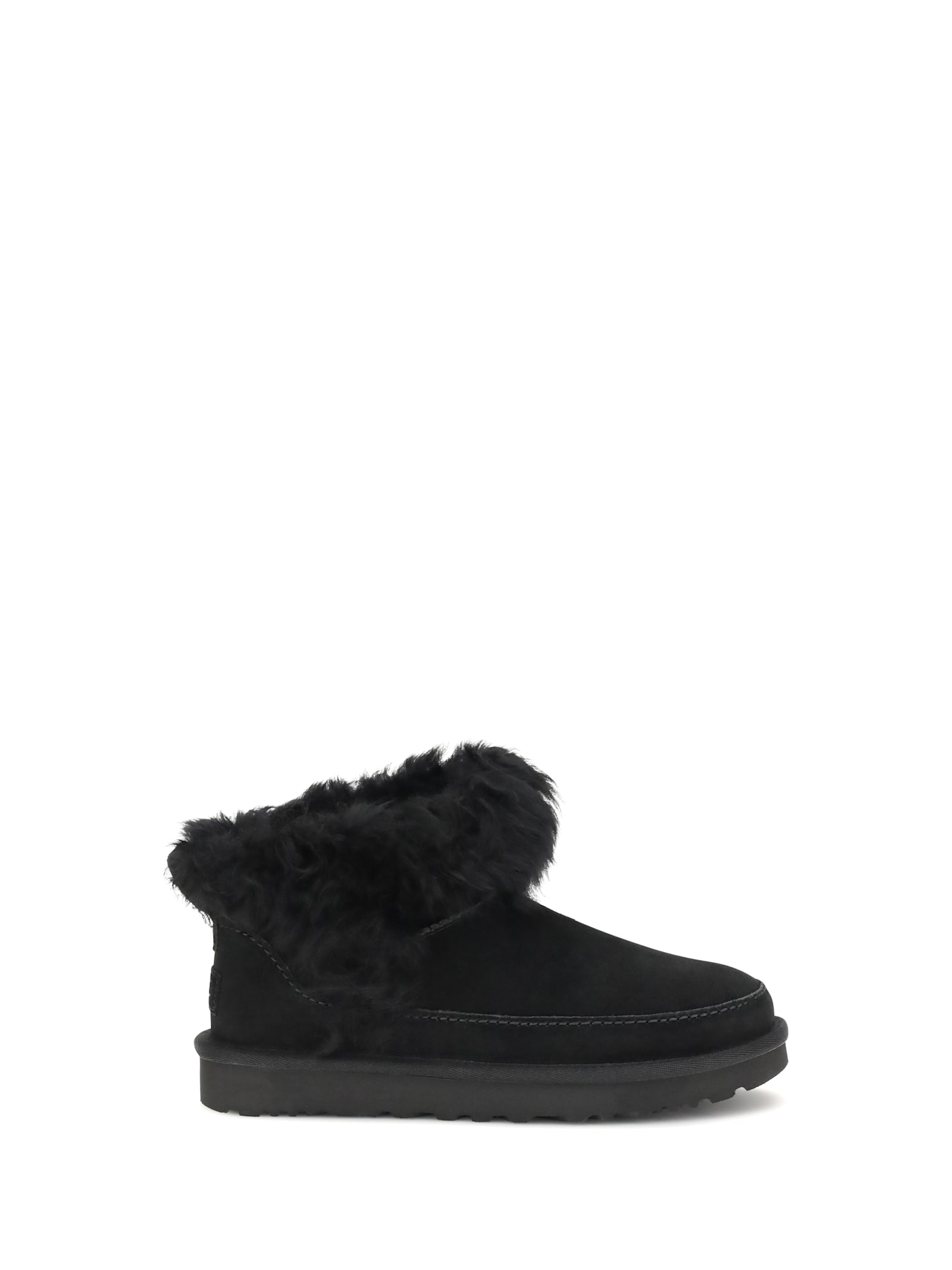 Ugg Classic Ultra Mini Chalet Boots In Black