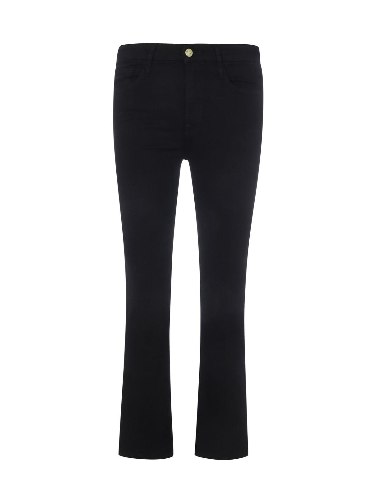 Slim-fit Flared Cropped Jeans