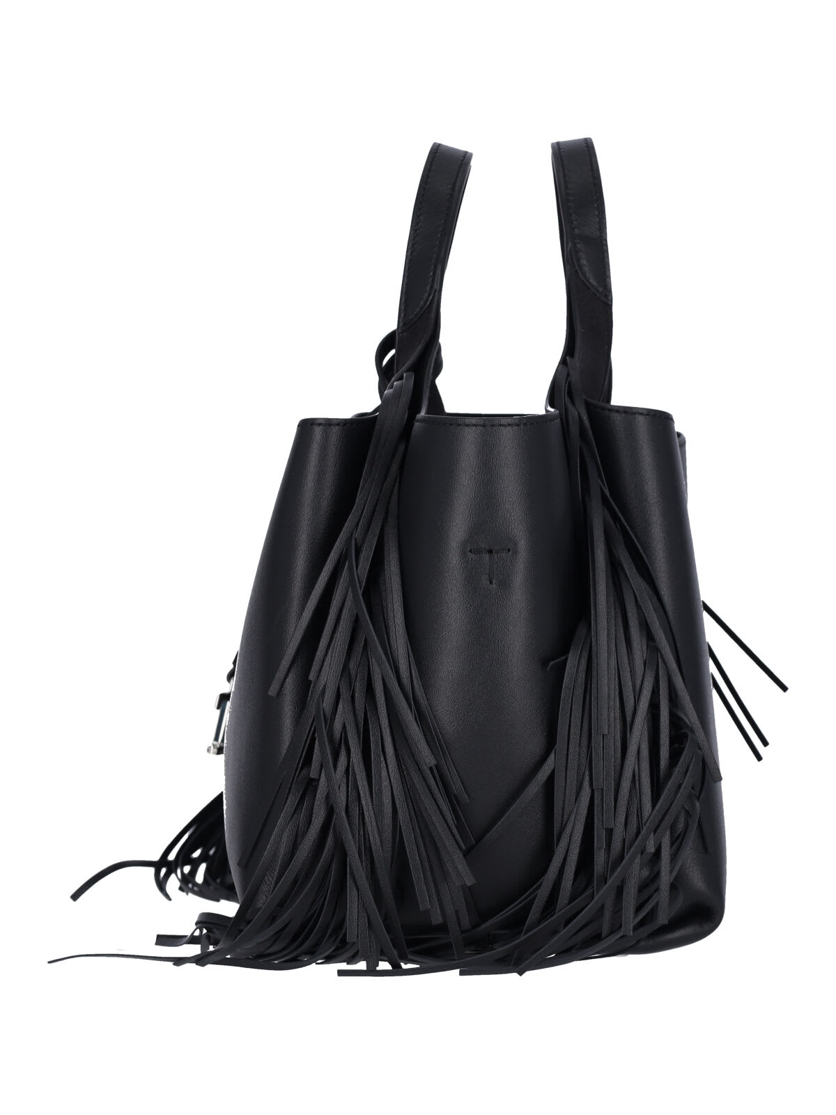 TOD'S FRINGED LEATHER HANDBAG