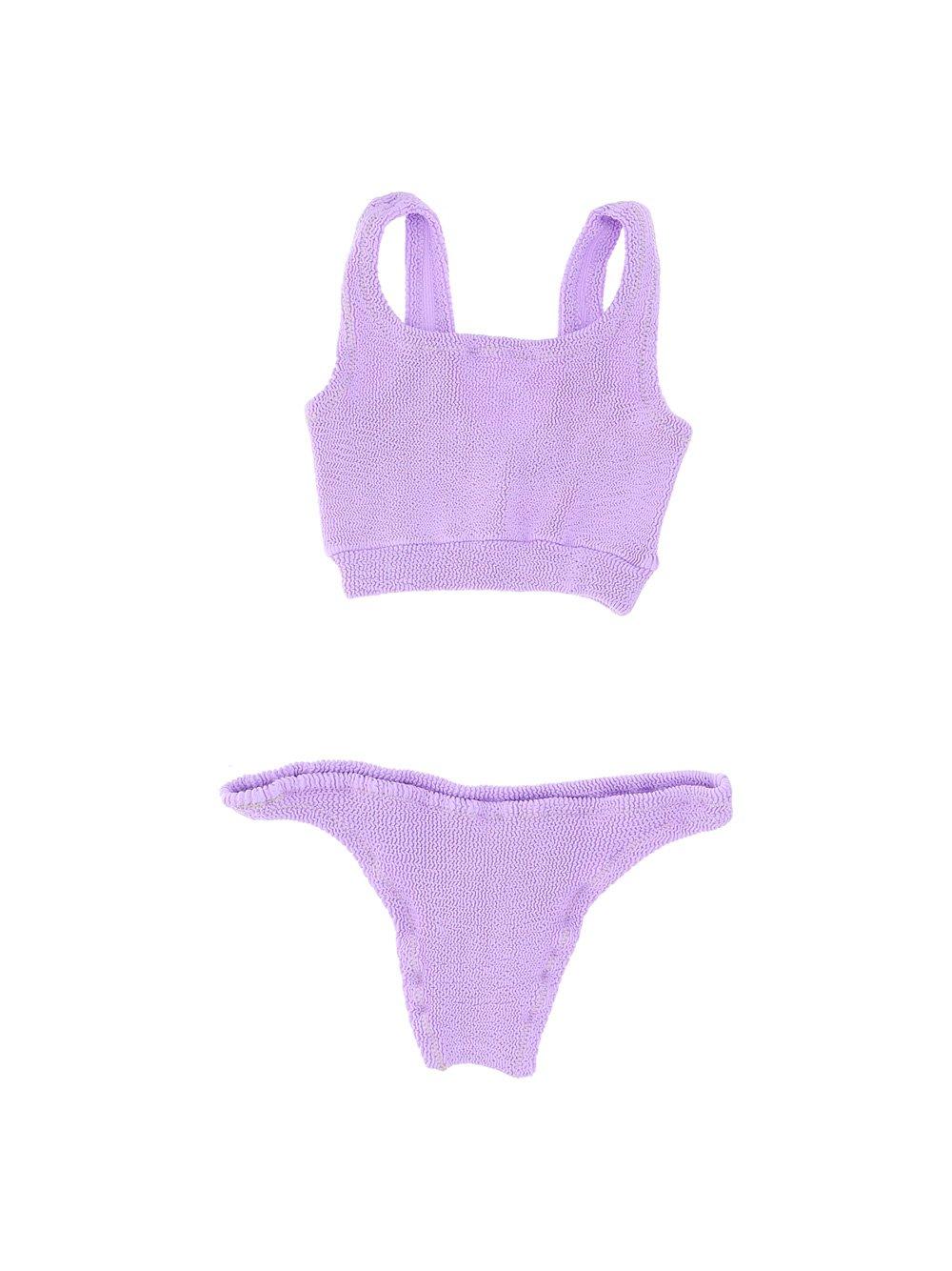 Shop Reina Olga Ginny Boobs Bikini Set In Lilac