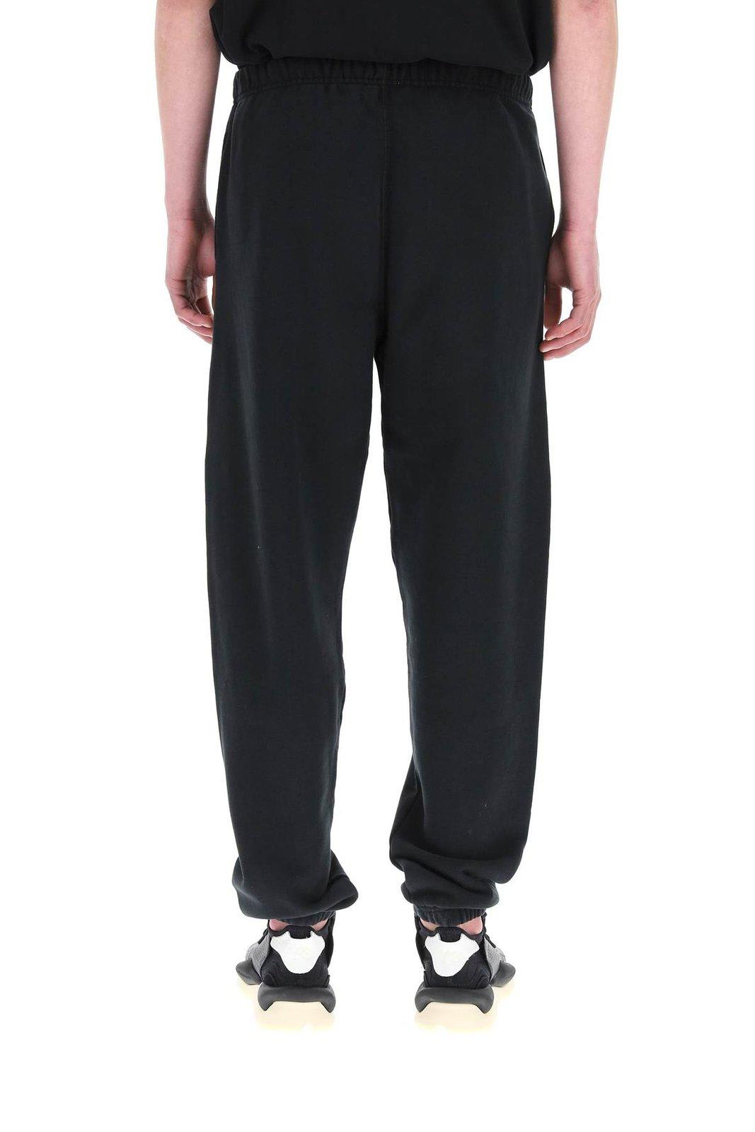 HERON PRESTON LOGO PATCH ELASTICATED-WAIST TRACK PANTS 