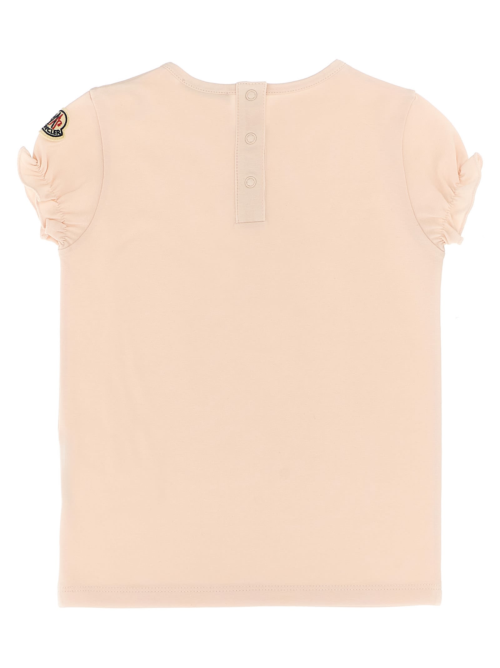 Moncler Printed T-shirt In Neutral