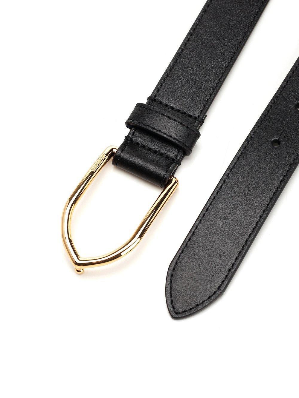 Shop Jacquemus Bambino Belt In Black