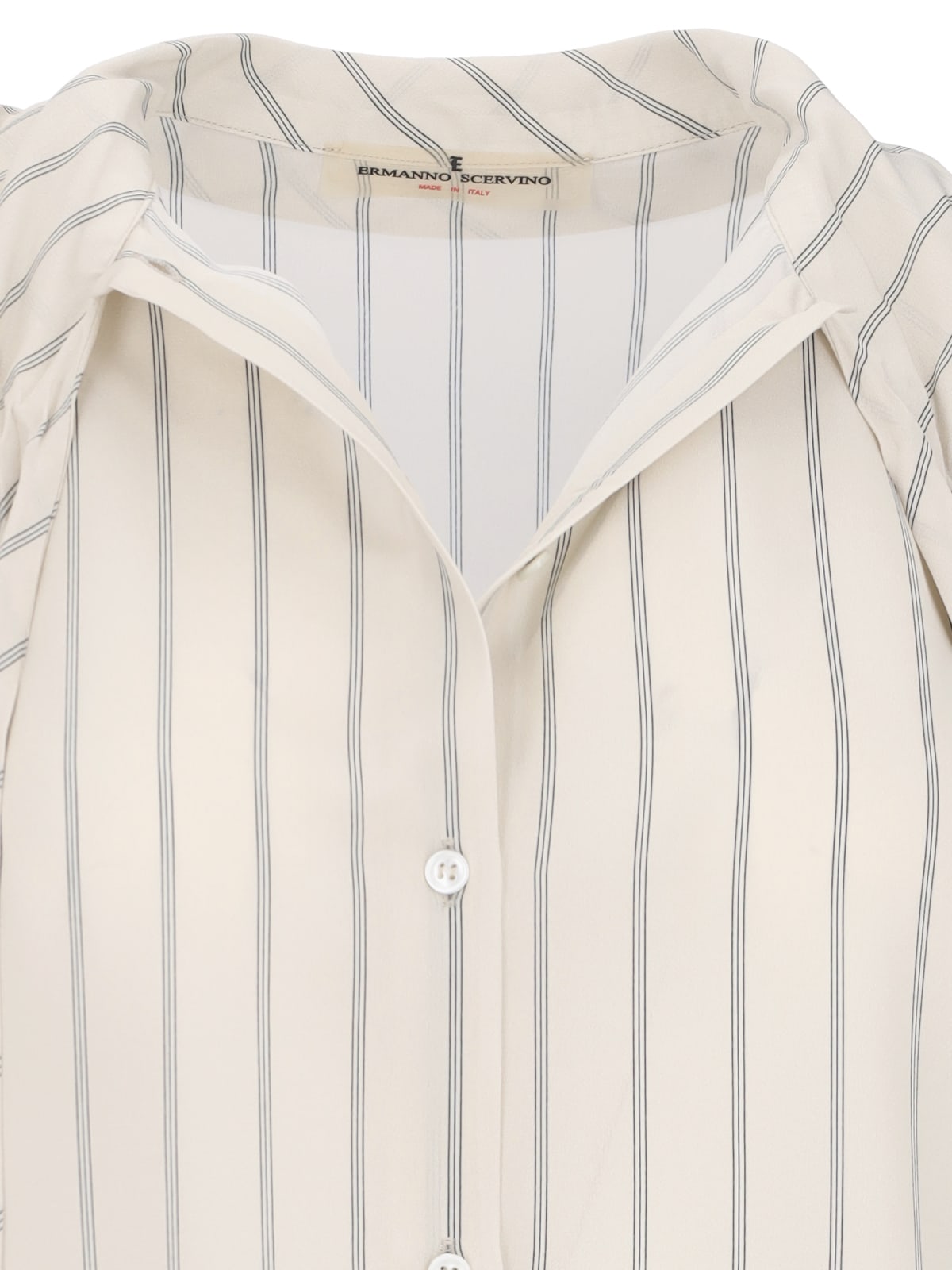 ERMANNO SCERVINO LAVALLIÈRE SHIRT WITH BOW 