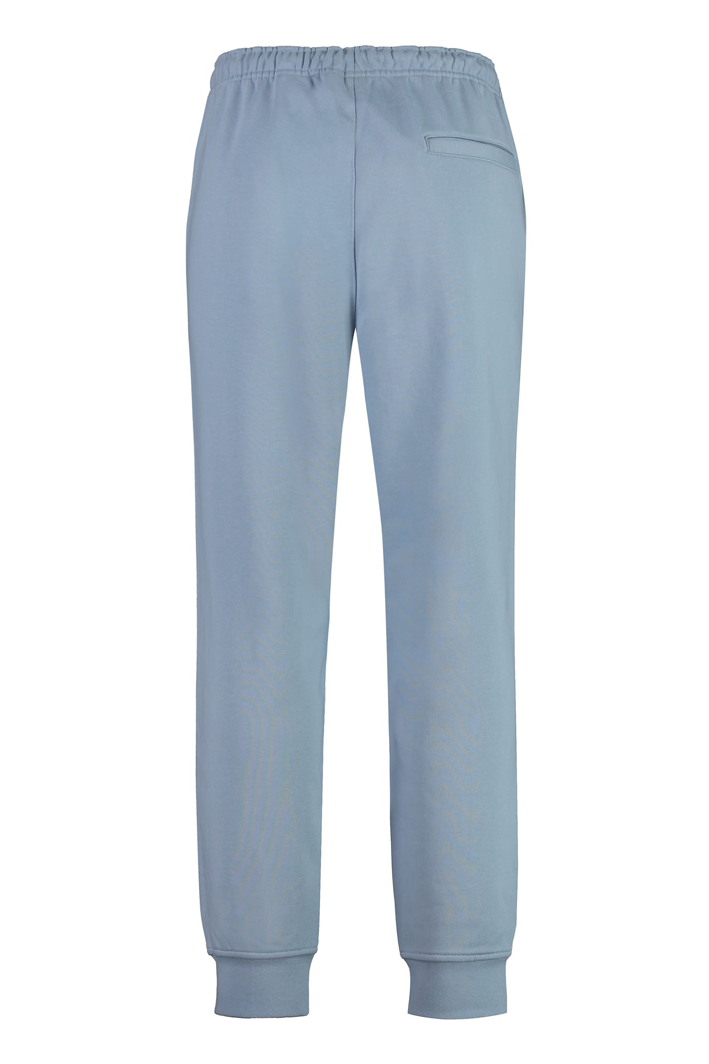 Shop Y-3 Cotton Track-pants In Blue