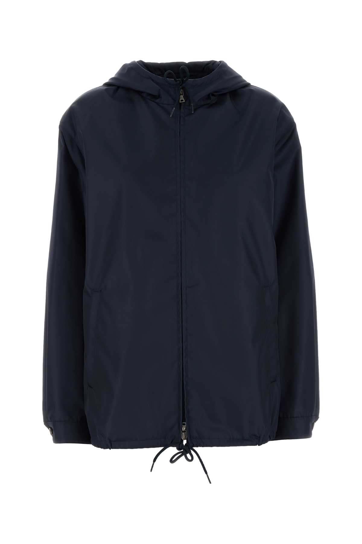 Prada Dark Blue Re-nylon Jacket - Prada - Modalova