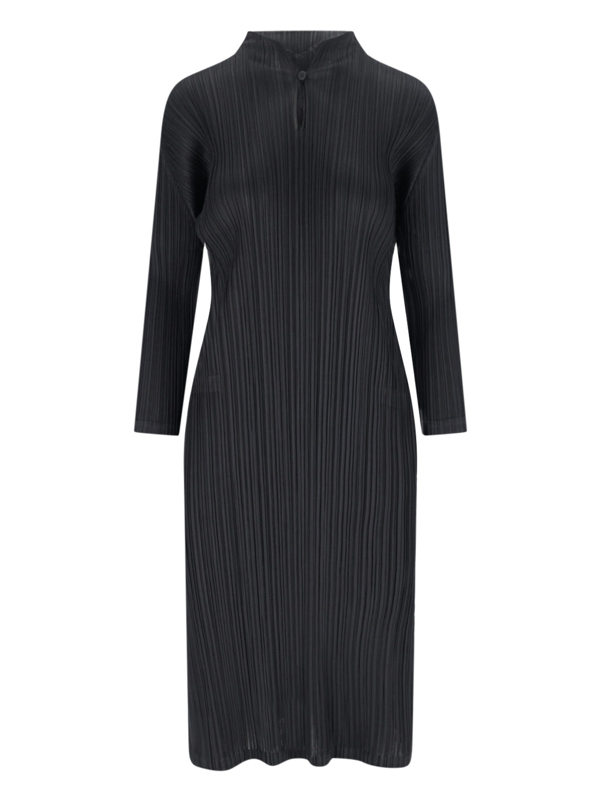 january Pleated Midi Dress