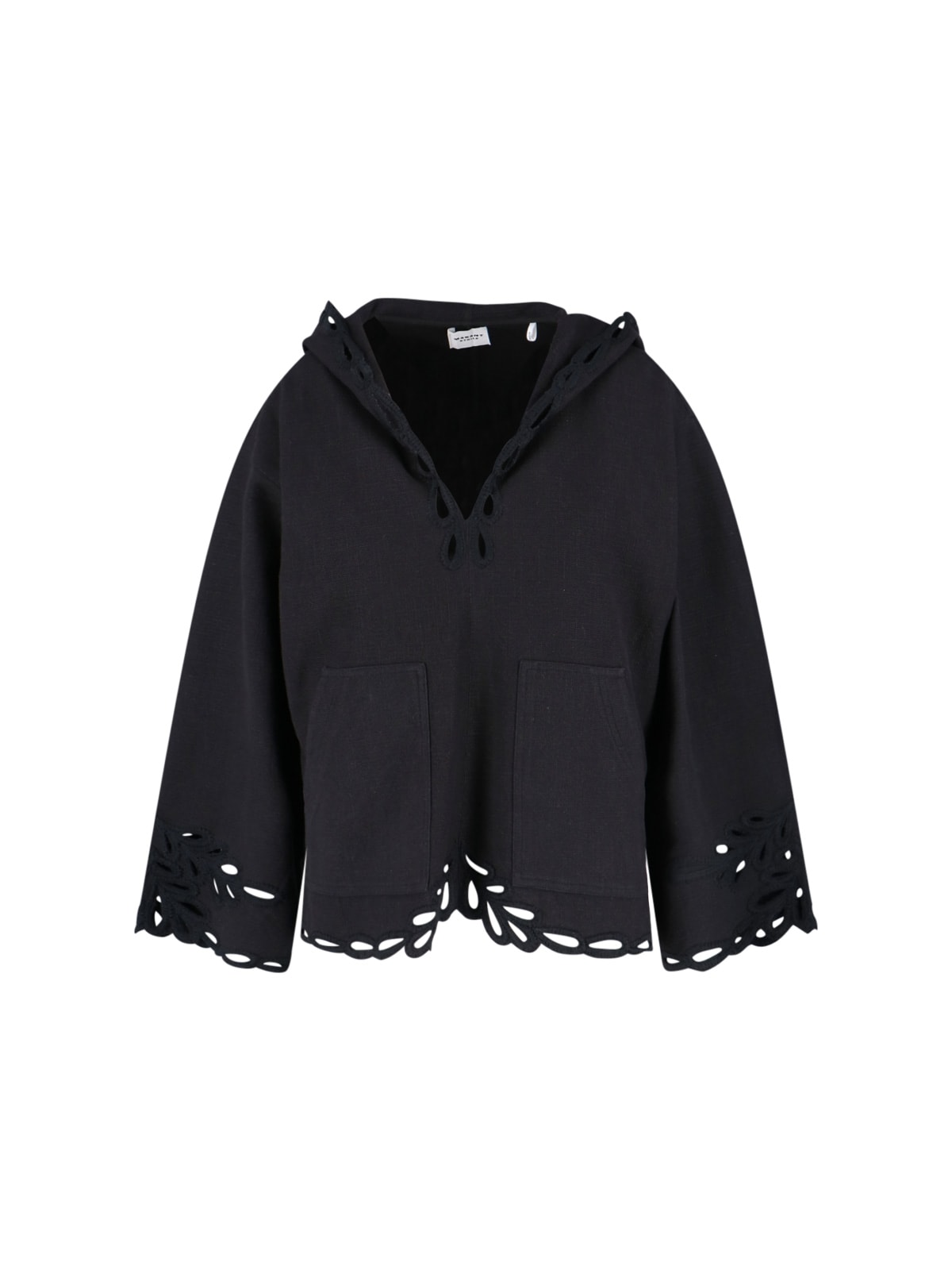 Marant Étoile solvi Embroidered Crop Top