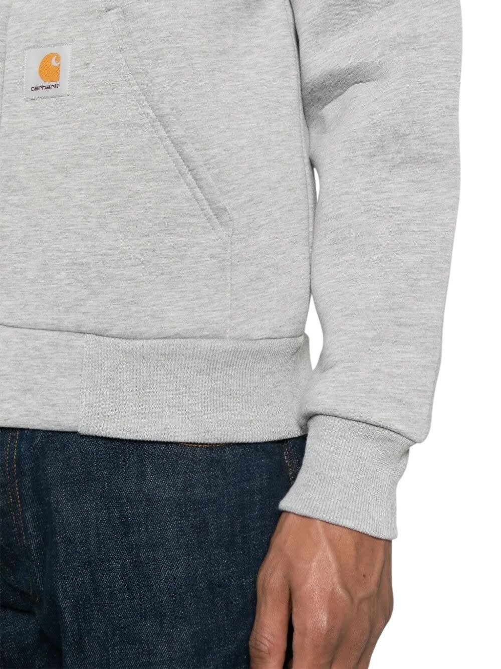 Carhartt Car-lux Hooded Jacket In Gray