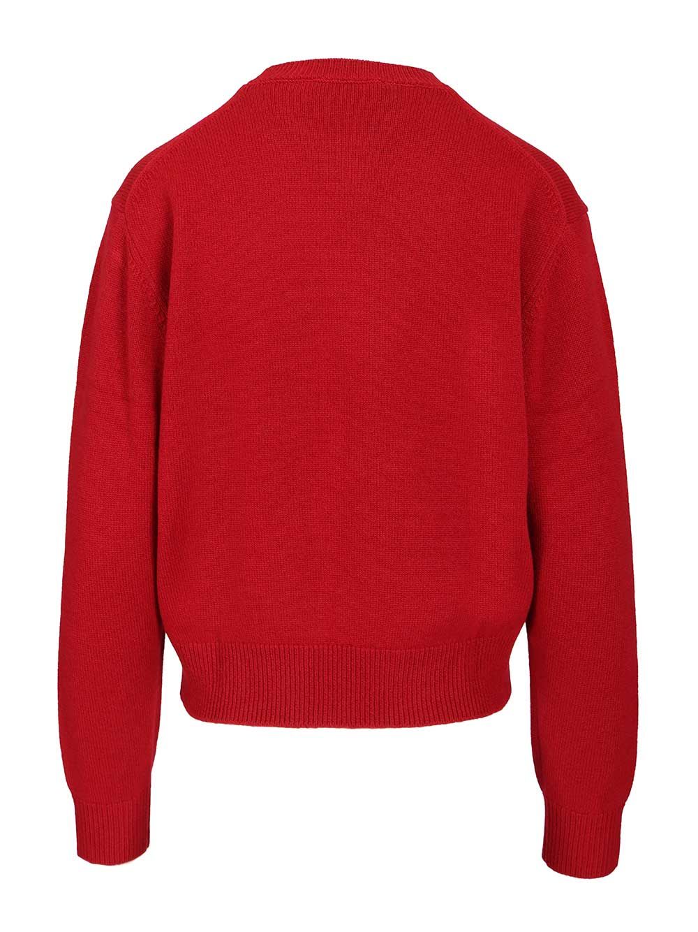 Dunst Wool And Cashmere Sweater In Red