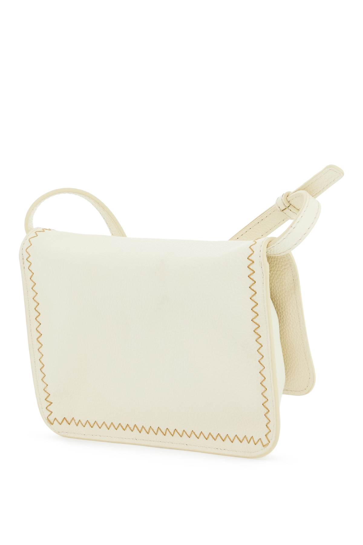 Shop Marni Flap Trunk Shoulder Bag With In Ivory (white)