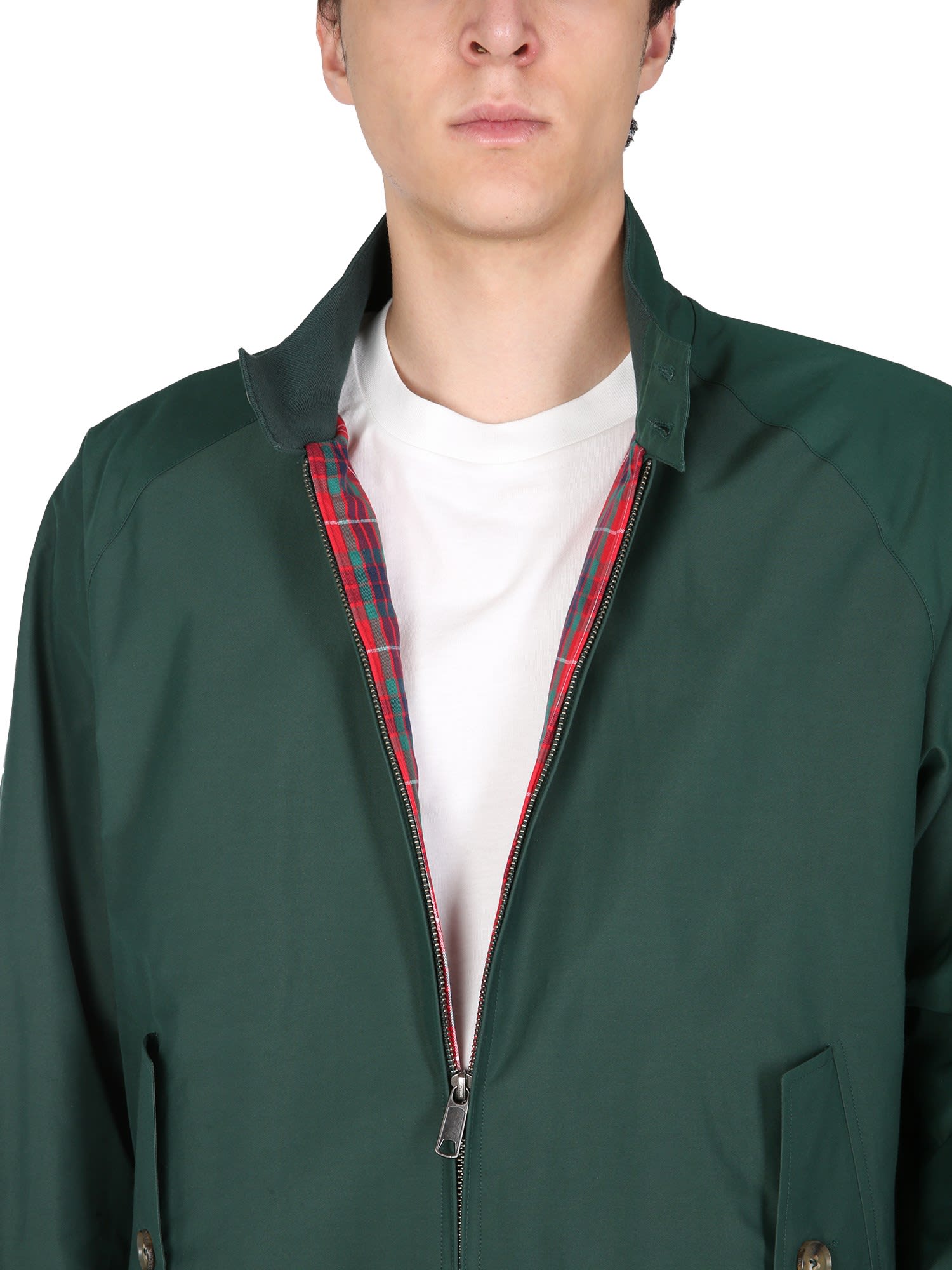 Shop Baracuta G9 Harrington Jacket  In Green