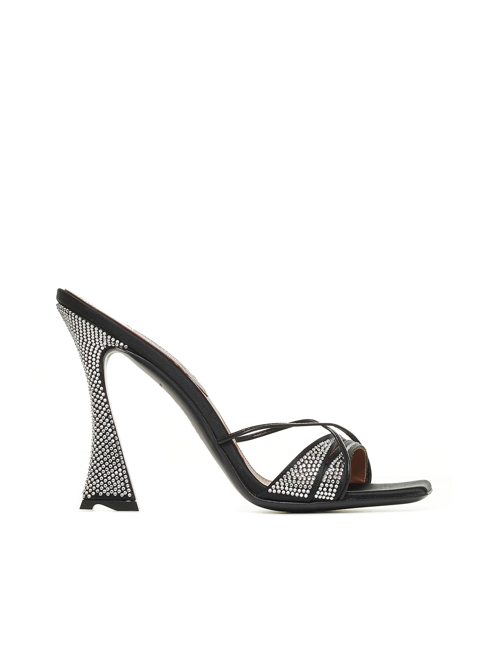 Shop D’accori Sandals In Black