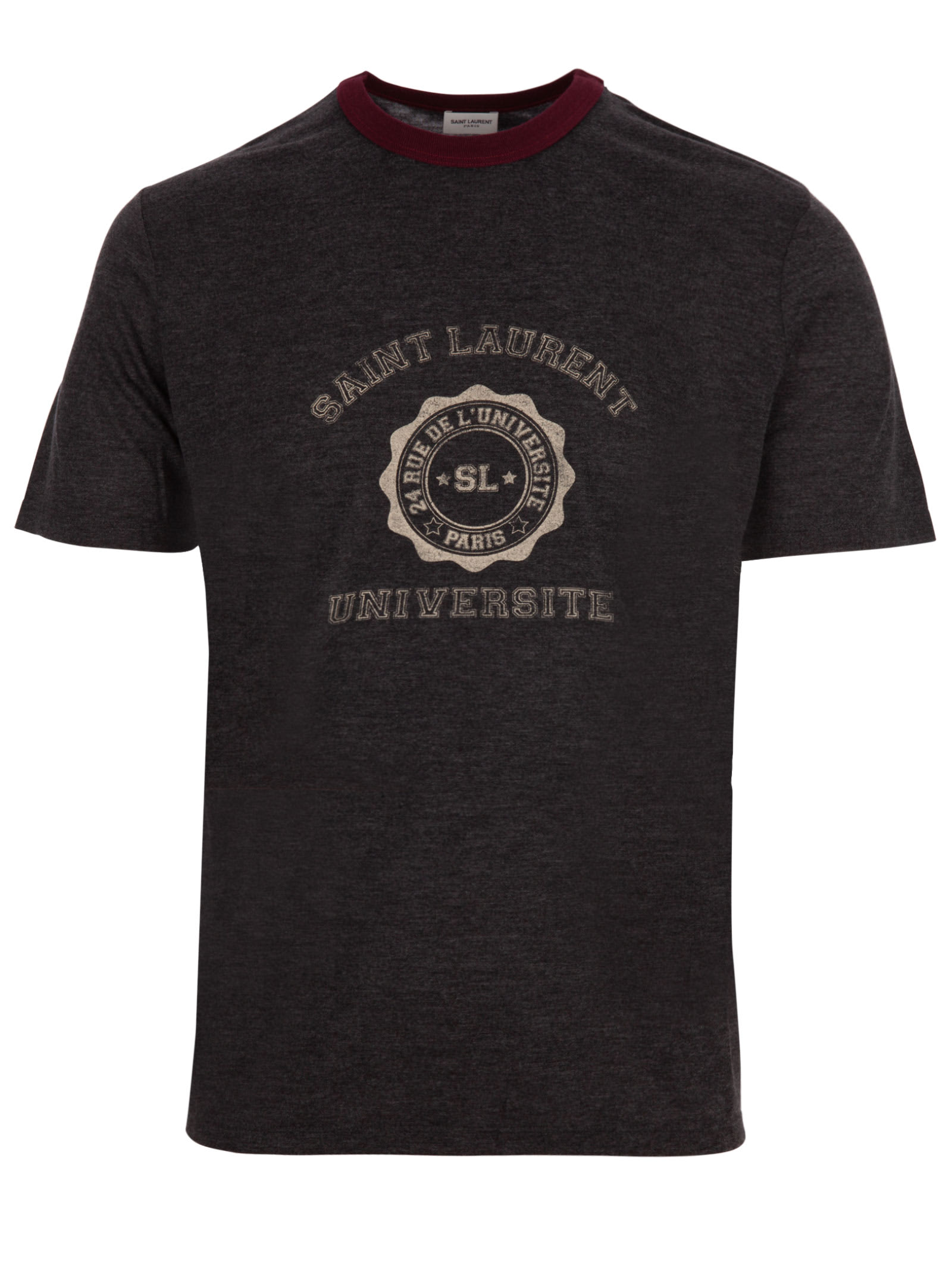 saint laurent university t shirt