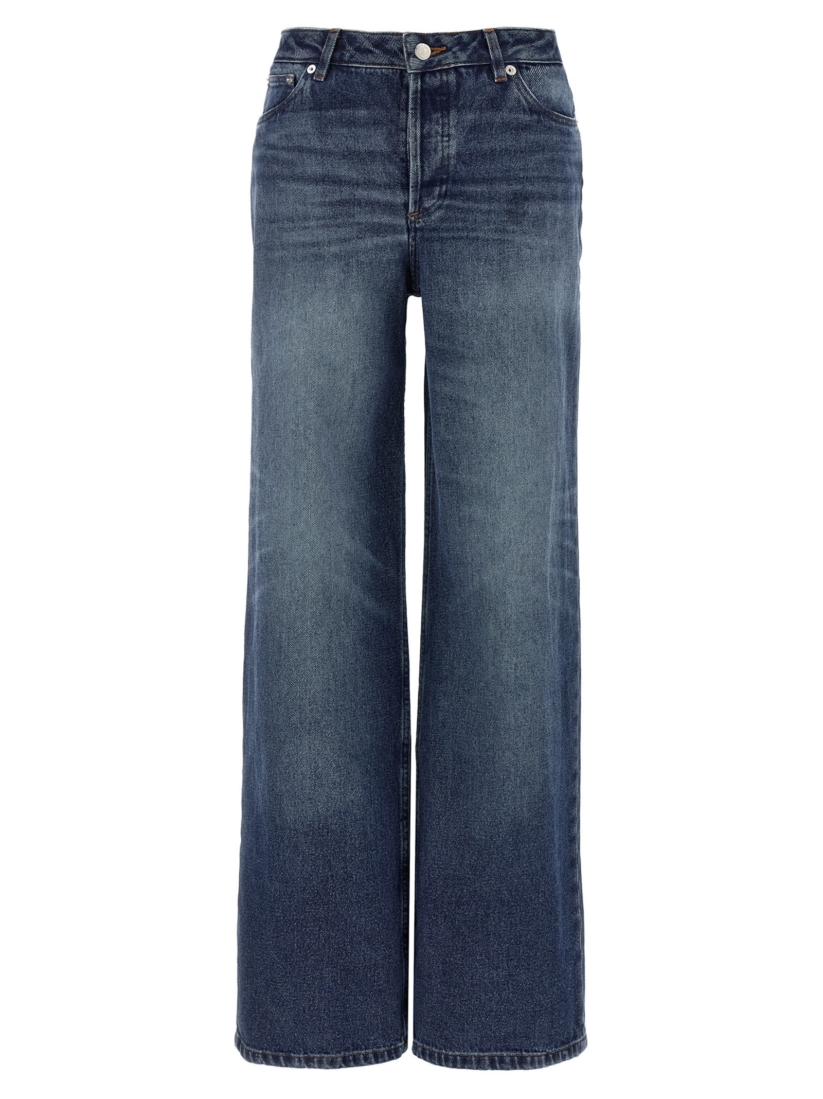 Apc Elisabeth Jeans In Blue