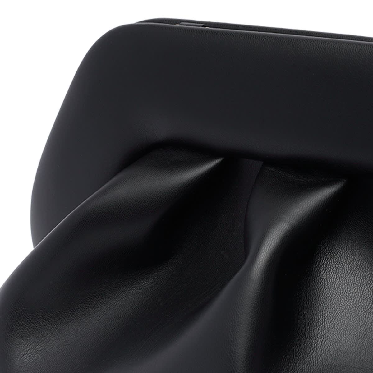 Themoirè Tia Vegan Fabric Handbag In Black