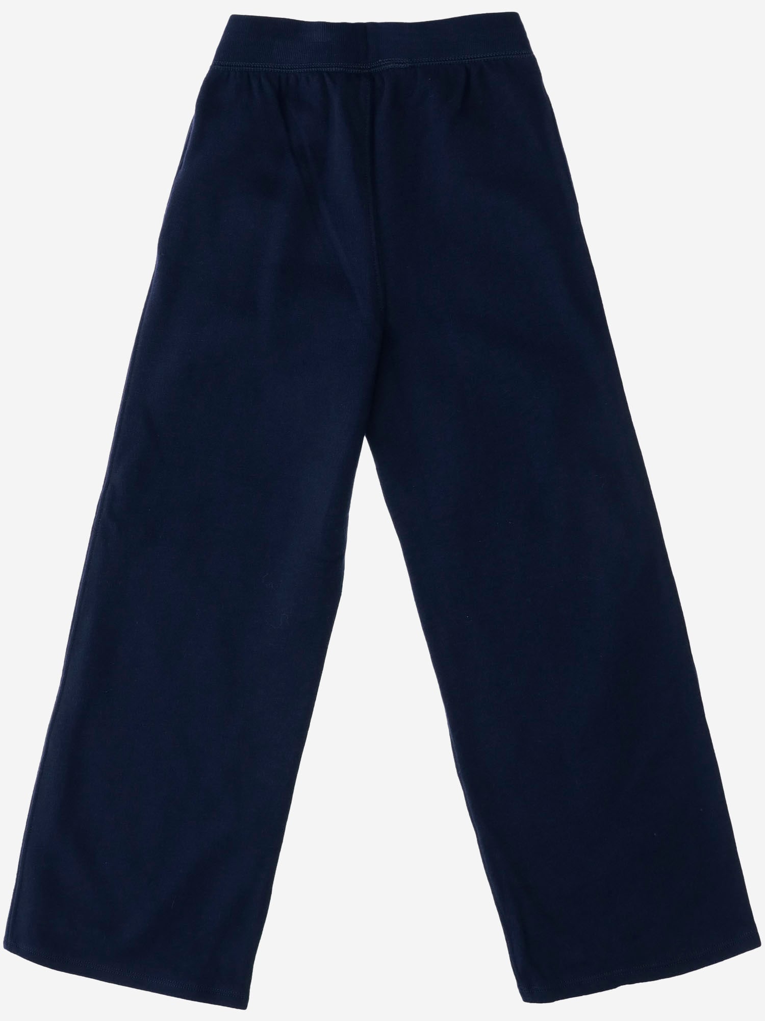 Shop Polo Ralph Lauren Cotton Blend Logo Pants In Blue