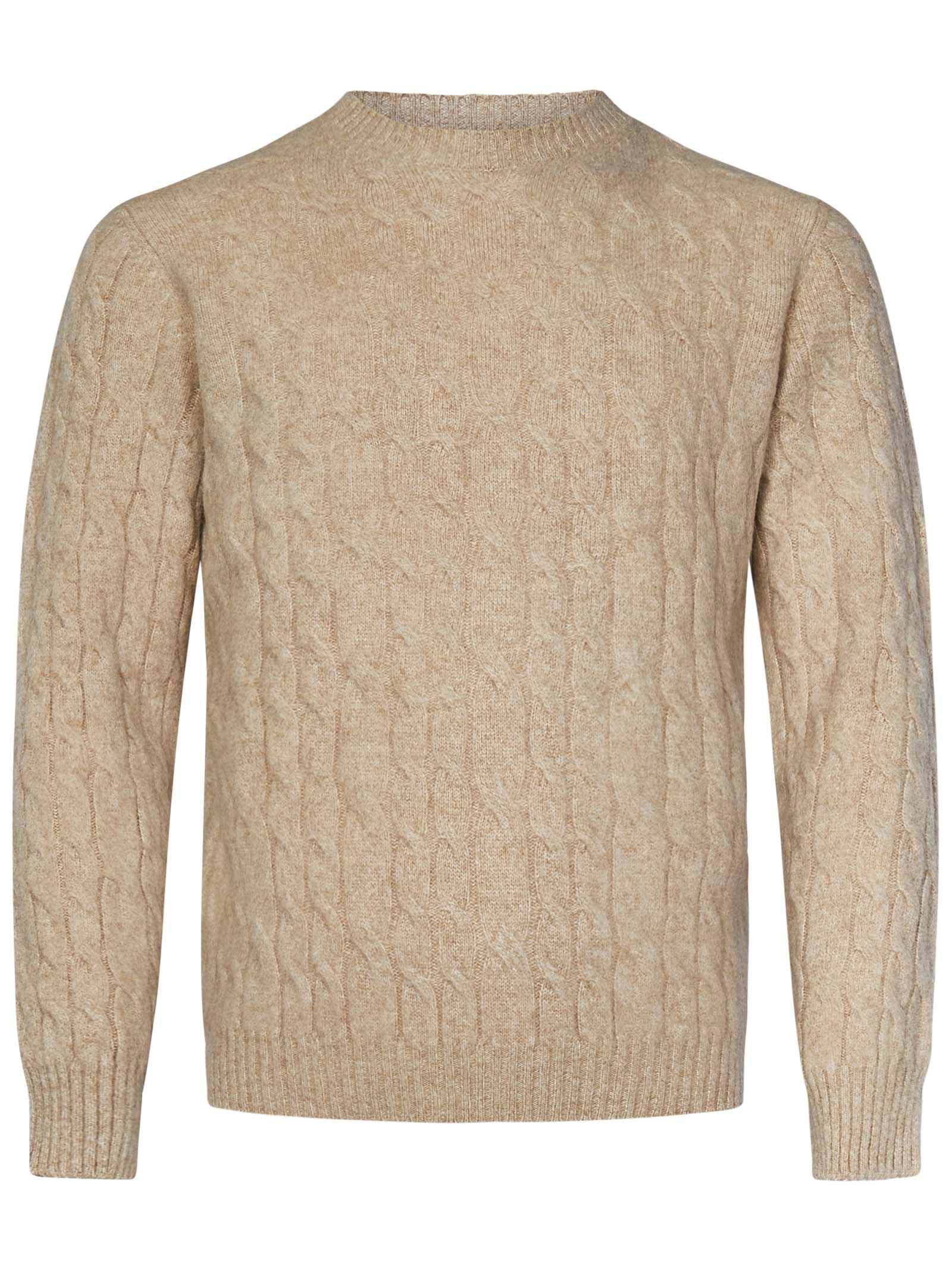 Shop Boglioli Sweater In Beige