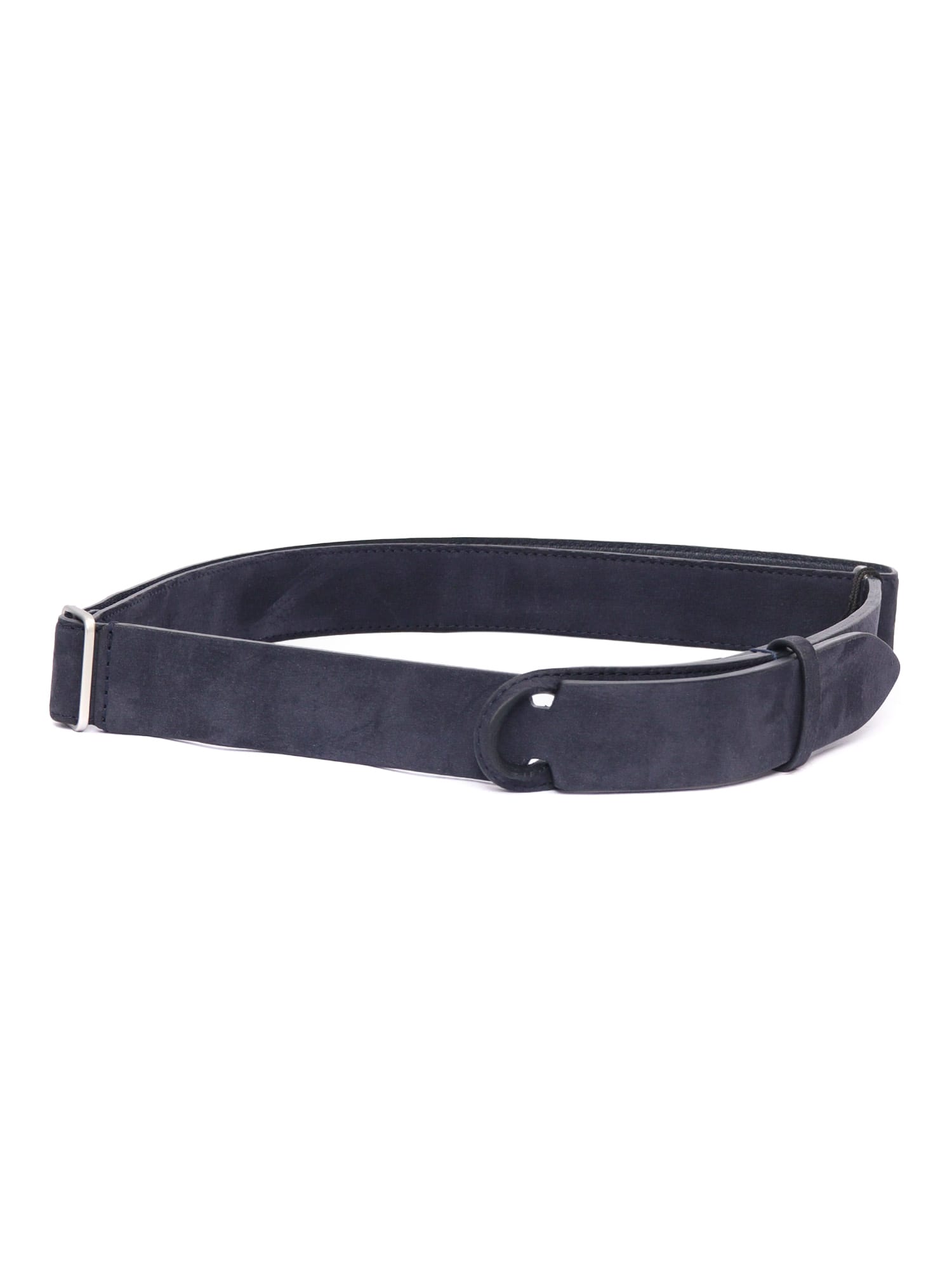 Orciani Leather Belt In Blue
