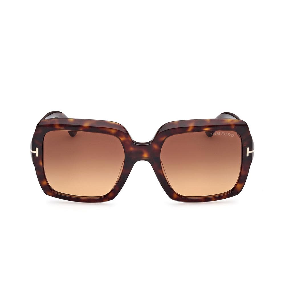 Shop Tom Ford Sunglasses In Havana/marrone