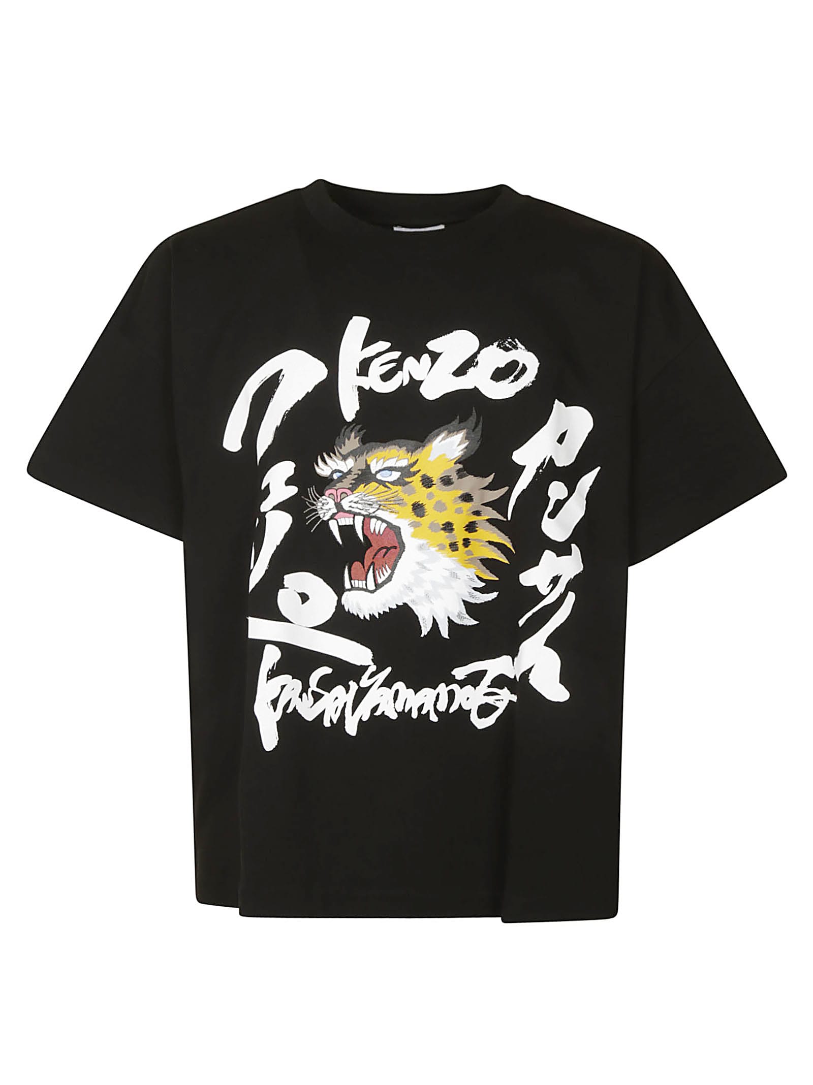 KENZO SEASONAL LOGO BOXY T-SHIRT,11782921