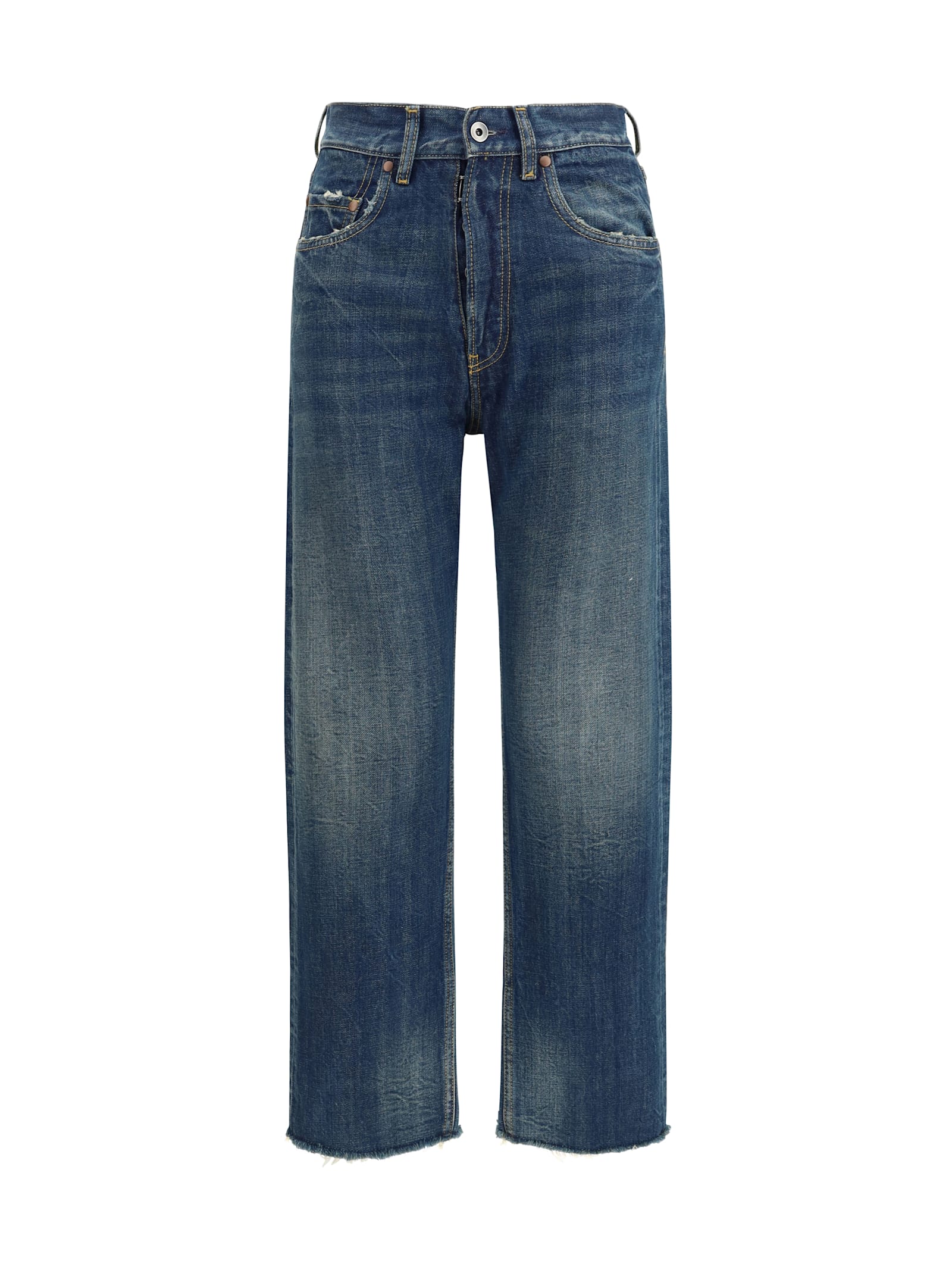 Maison Margiela Straight-leg Denim Jeans In Blue