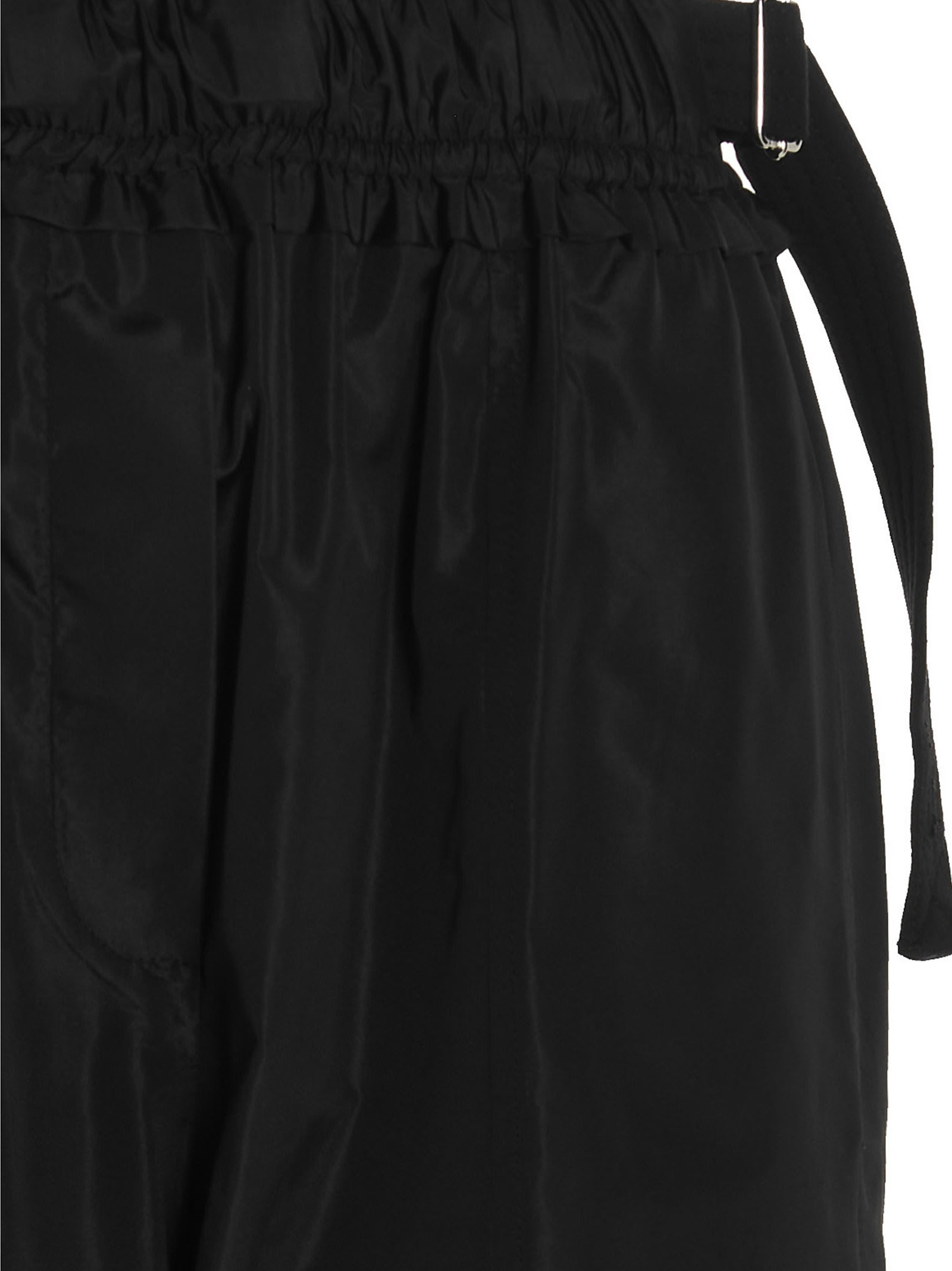 Shop Proenza Schouler Taffeta Pants In Black