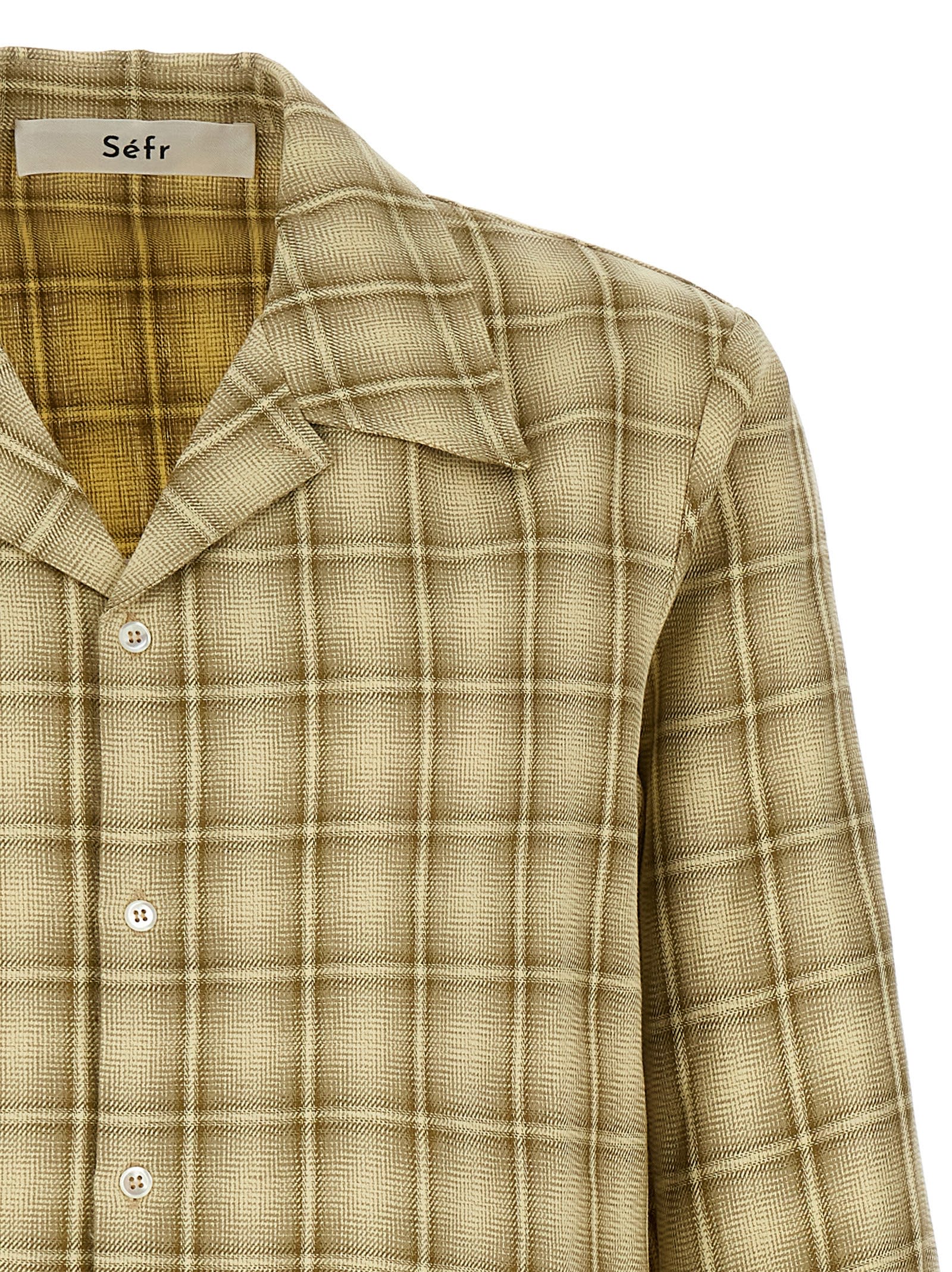 Séfr Sefr Checked Shirt In Multicolor