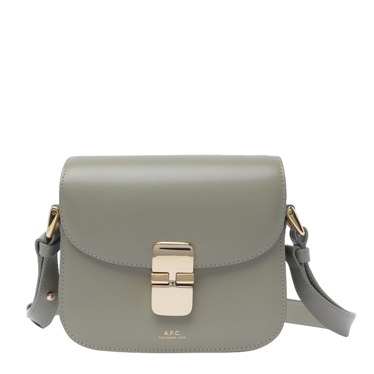 Shop Apc Mini Grace Bag In Green