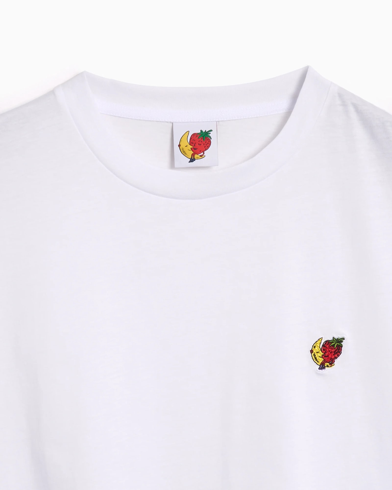 Sky High Farm Unisex Strawberry Moon Perennial T-shirt Knit In White