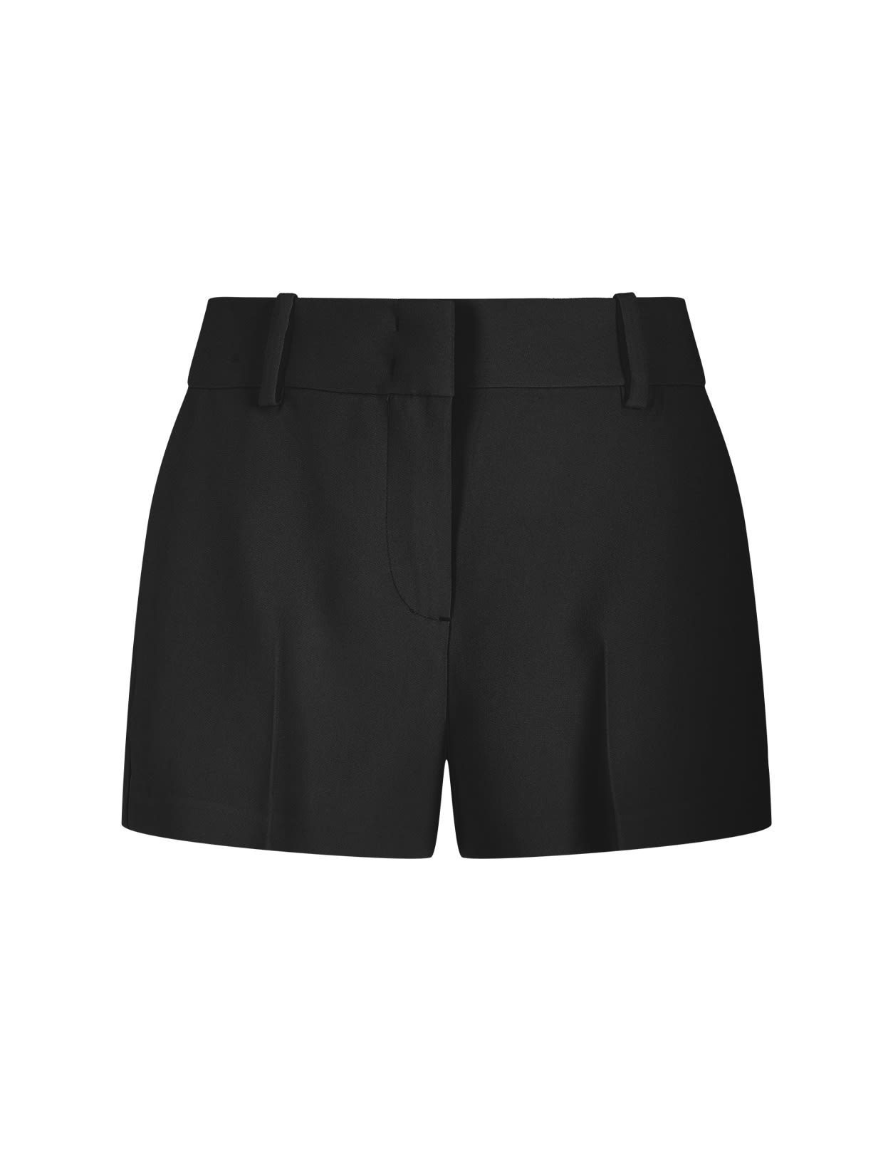 Black Tailored Shorts