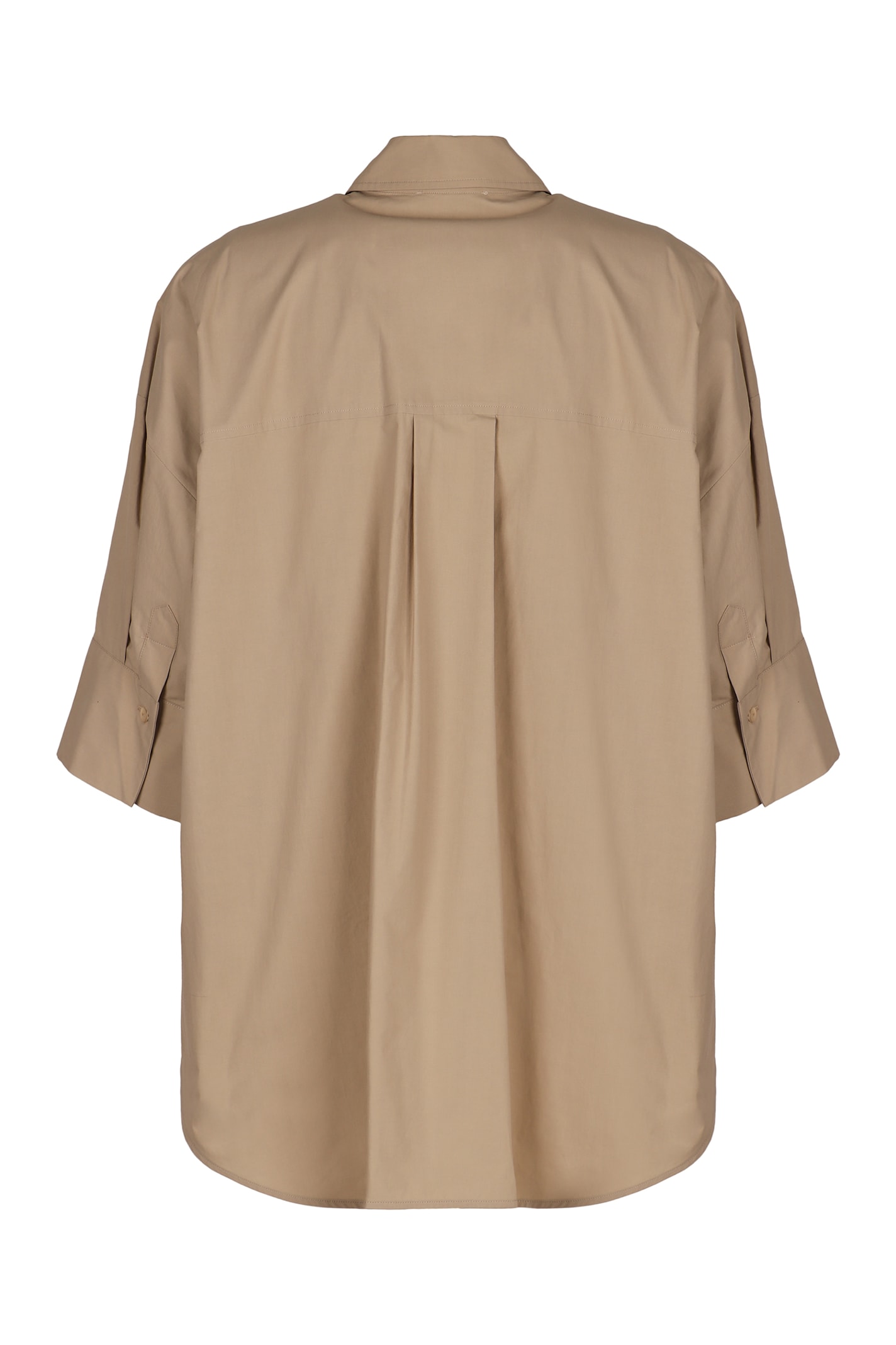 P.a.r.o.s.h . Cotton Shirt In Beige