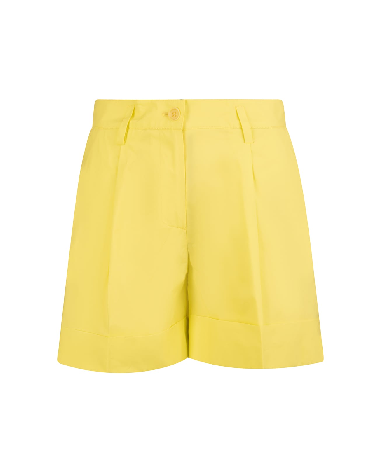Parosh Yellow Canyox Shorts