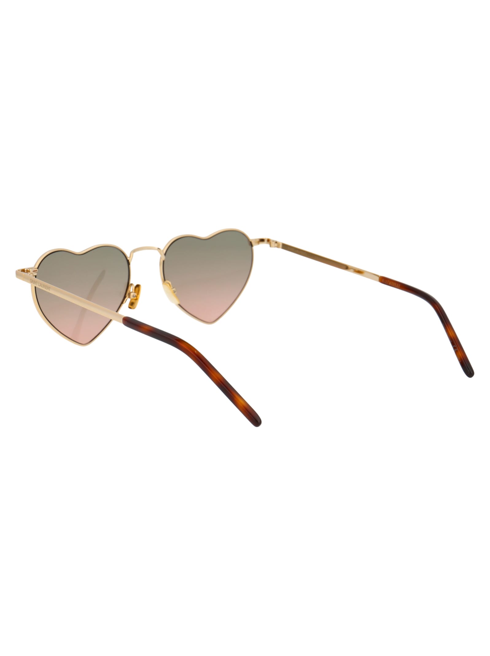 Saint Laurent Sl 301 Loulou Sunglasses In Gold