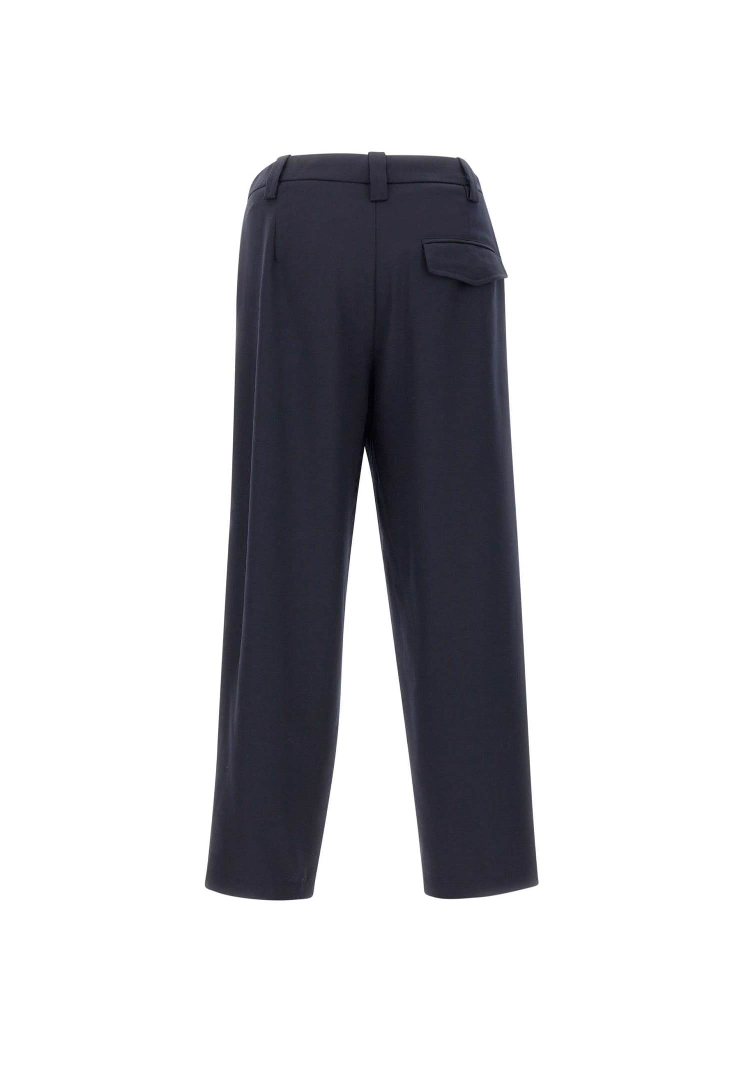Shop Apc Renato Fresh Wool Pants In Blue