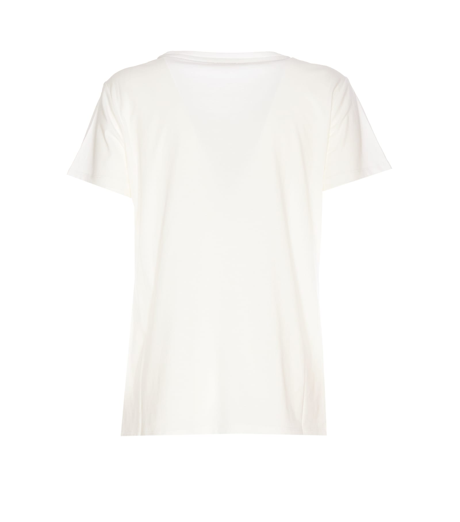 Shop Liu •jo Logo T-shirt In White