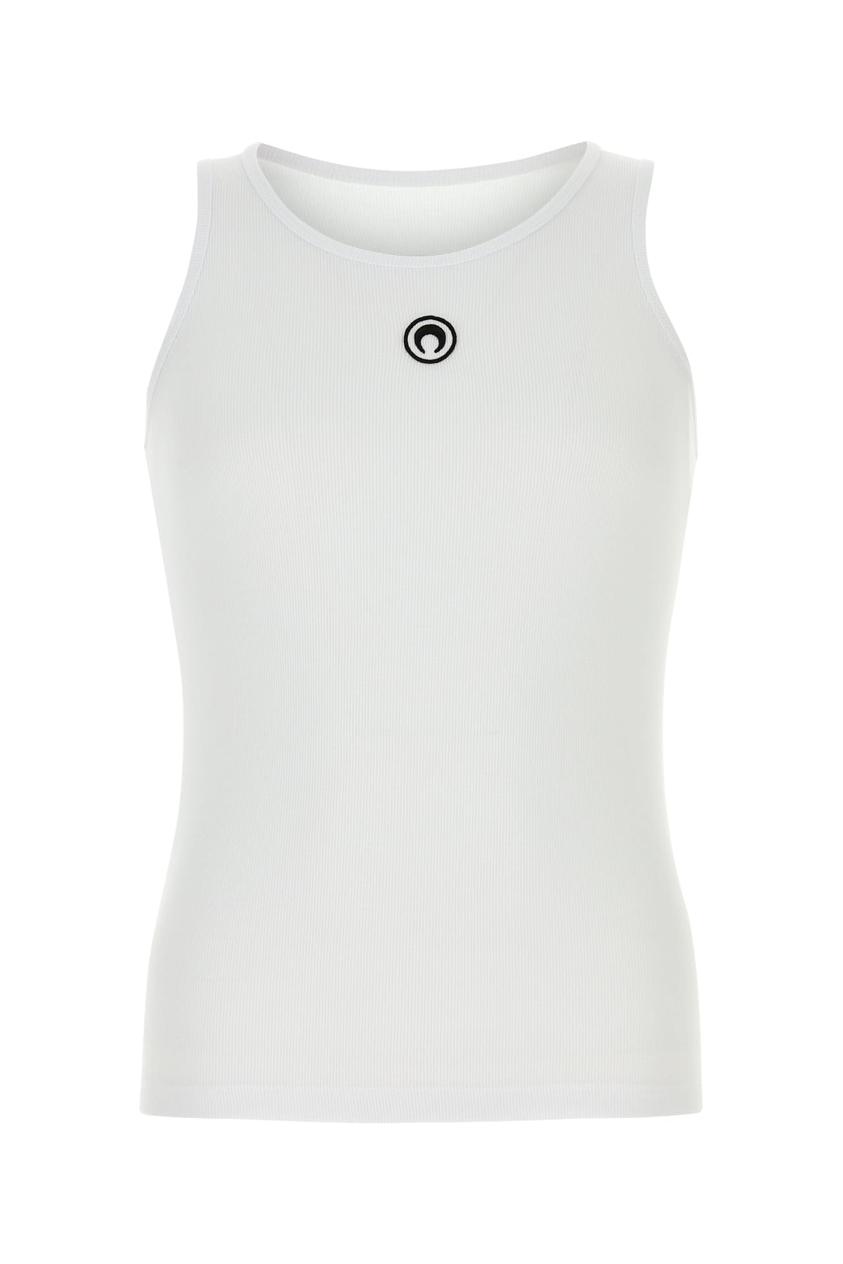 Moon Logo Ribbed Jersey Tank Top