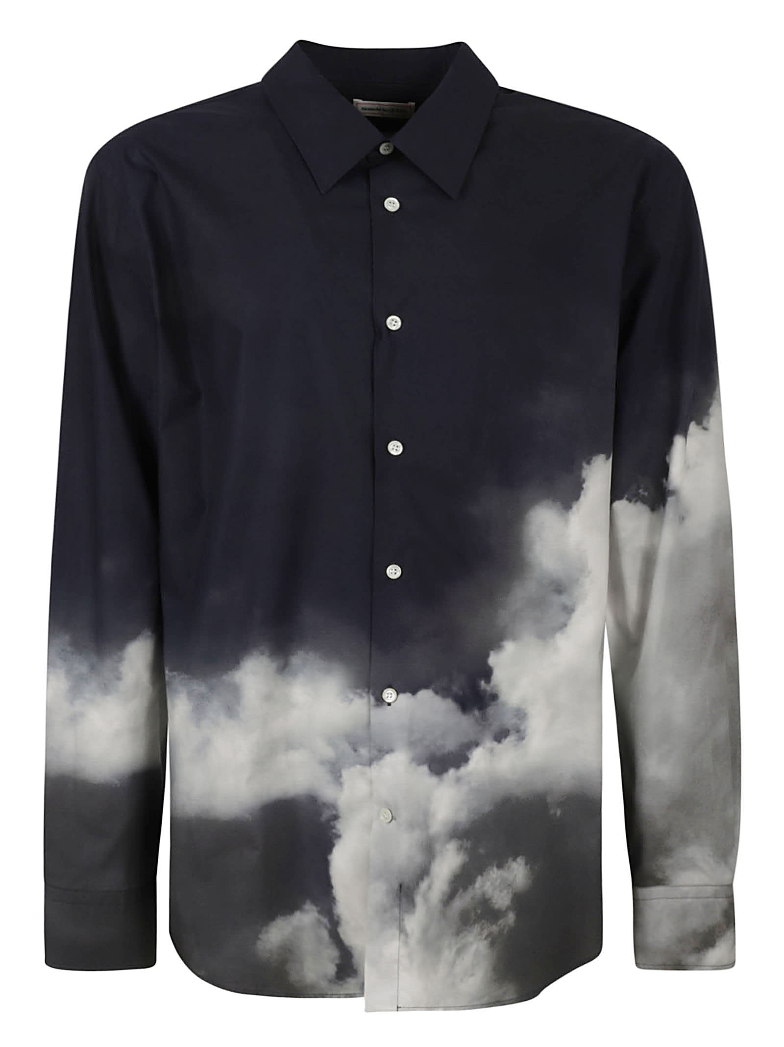 Alexander McQueen Storm Print Shirt