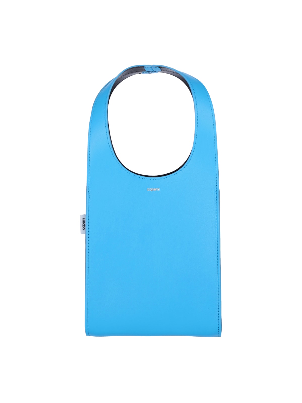 Shop Coperni Micro Swipe Bag In Light Blue