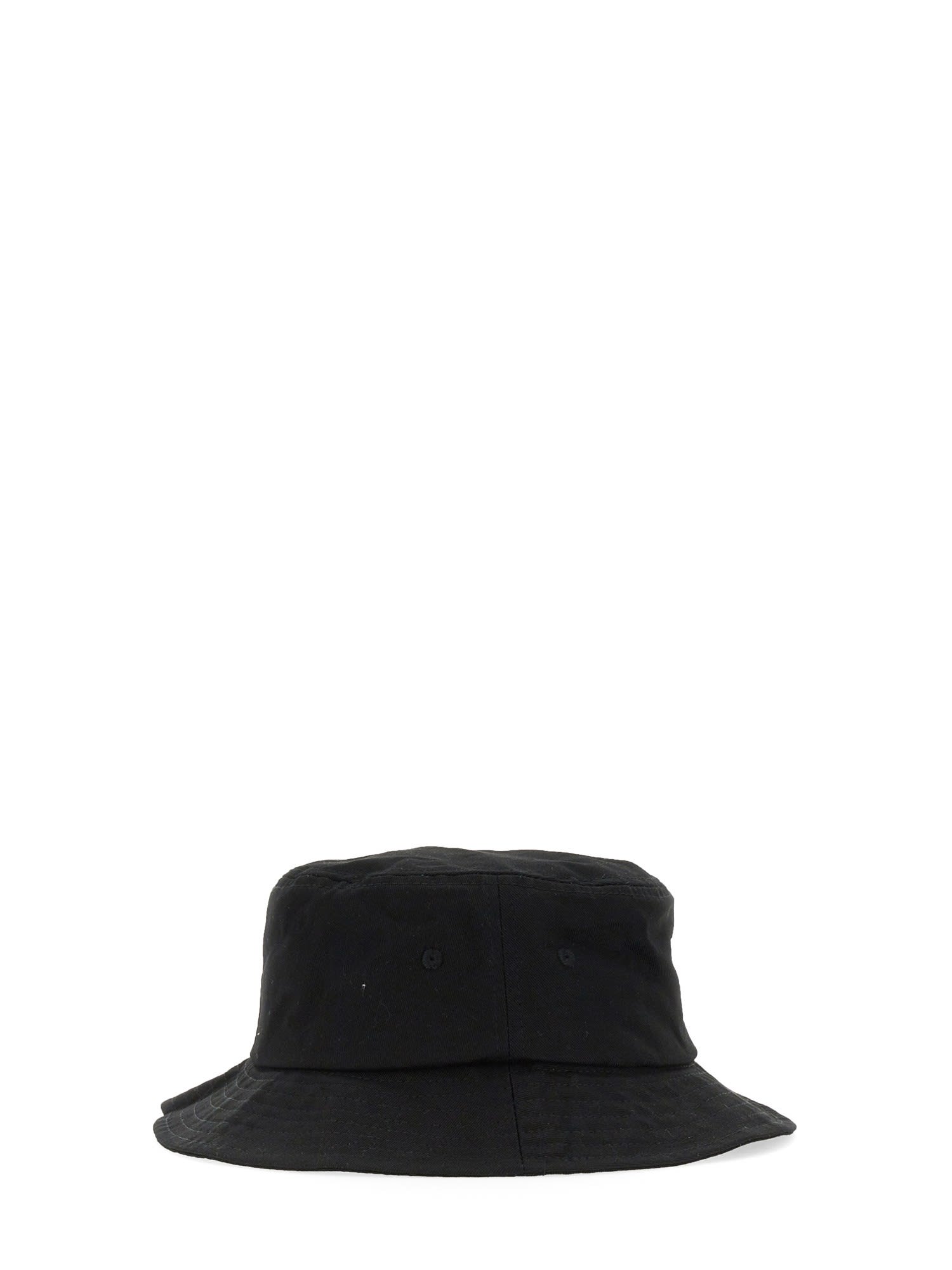 Shop Kenzo Bucket Hat With Logo In Black