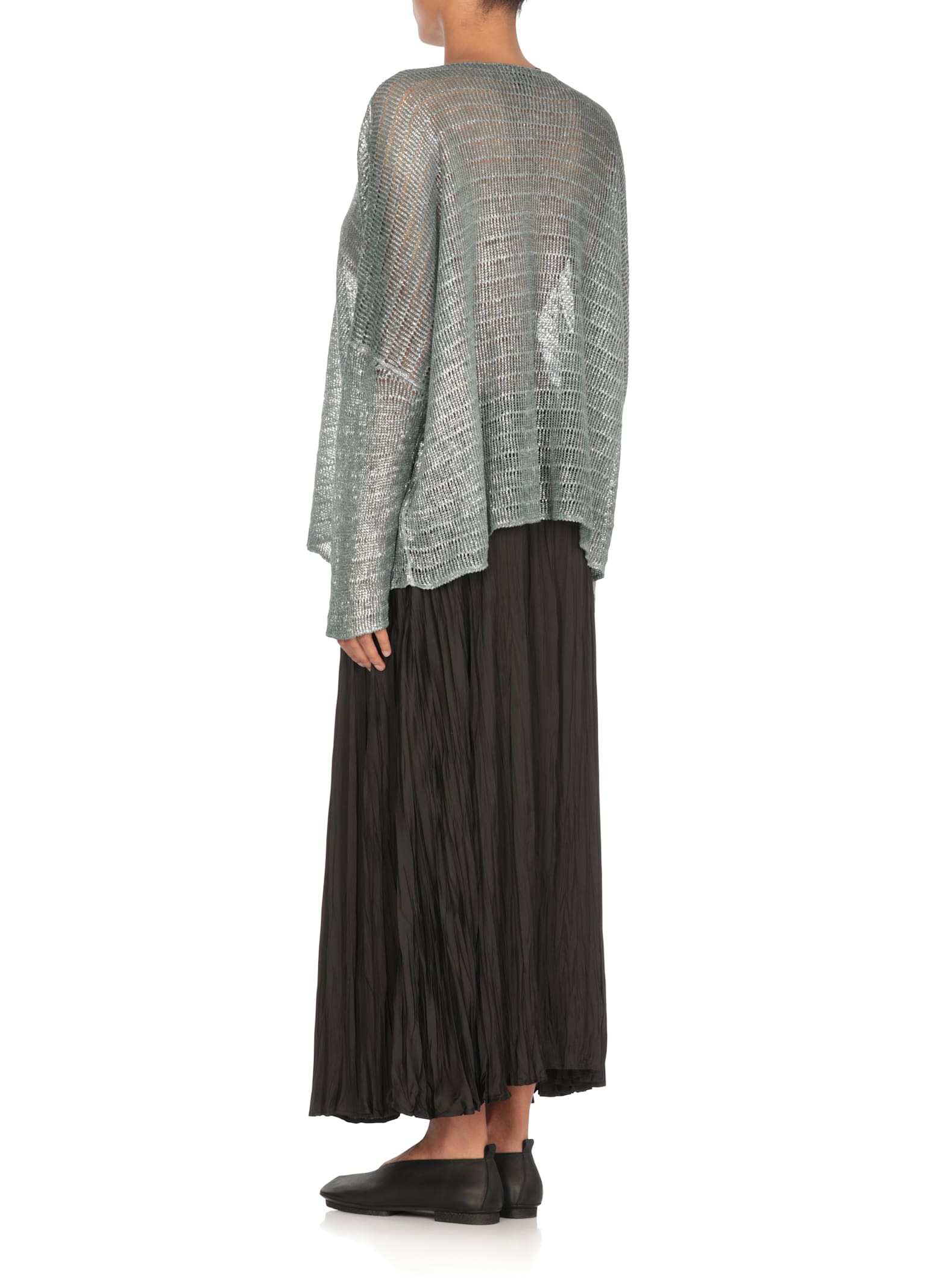 Avant Toi Blue Linen Sweater