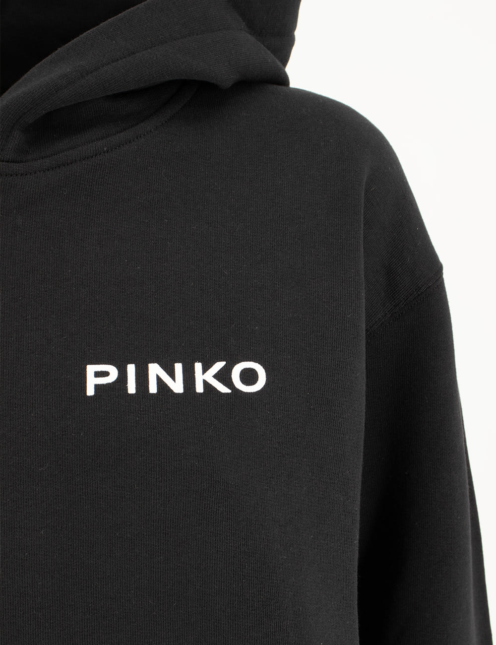 Shop Pinko Sweatshirt In Nero Limousine