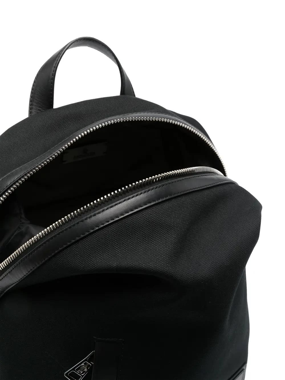 Shop Moncler Black Alanah Backpack