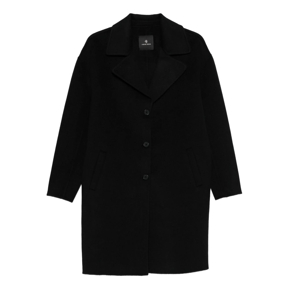 Anine Bing Coat In Black